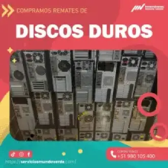 COMPRAMOS DISCOS DUROS