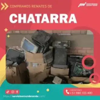 COMPRAMOS CHATARRA 