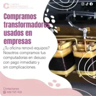 COMPRAMOS TRANSFORMADORES 