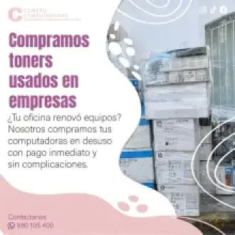 COMPRAMOS TONERS