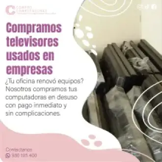 COMPRAMOS TELEVISORES