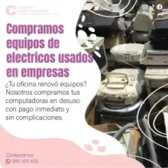 COMPRAMOS EQUIPOS ELECTRICOS Y ELECTRONICOS 