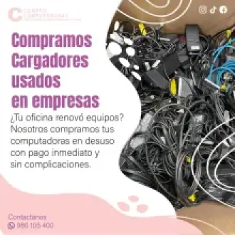 COMPRAMOS CARGADORES