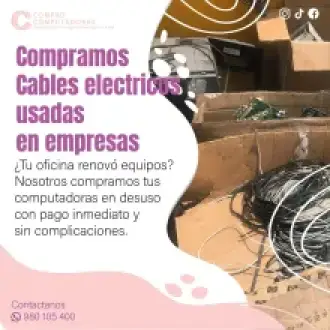 COMPRAMOS CABLES 