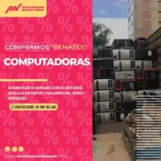 Compra y reciclaje por lote de equipos usados