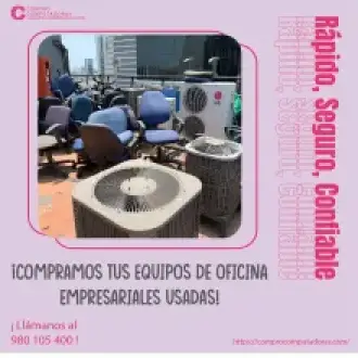 TIENES EQUIPOS DE OFICINA NOSOTROS LO COMPRAMOS 