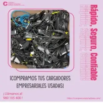 TIENES CARGADORES NOSOTROS LO COMPRAMOS 