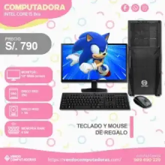  No esperes más Llévate tu PC Intel i5 HOY MISMO