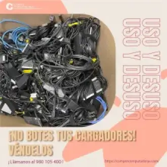 COMPRAMOS CARGADORES