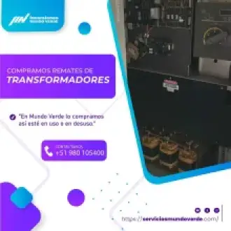 COMPRAMOS TRANSFORMADORES 