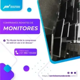 COMPRAMOS MONITORES