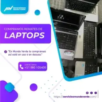COMPRAMOS LAPTOPS 