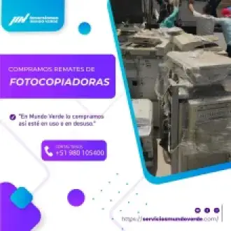 COMPRAMOS FOTOCOPIADORAS