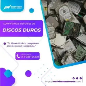 COMPRAMOS DISCOS DUROS 
