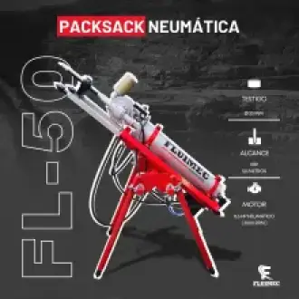 PACKSACK NEUMÁTICA FL50 equipo para industria minera 