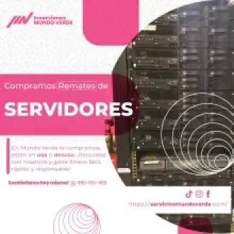 COMPRAMOS SERVIDORES