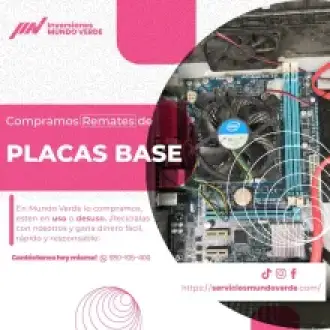 COMPRAMOS PLACAS MAINBOARD 