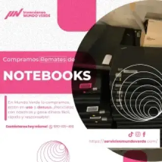 COMPRAMOS NOTEBOOKS