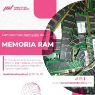 COMPRAMOS MEMORIAS RAM