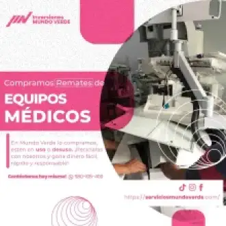 COMPRAMOS EQUIPOS MEDICOS 