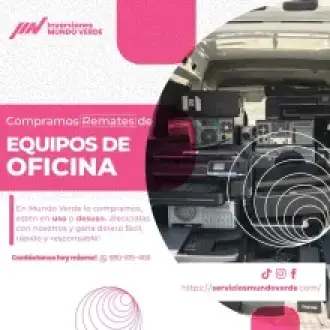 COMPRAMOS EQUIPOS DE OFICINA