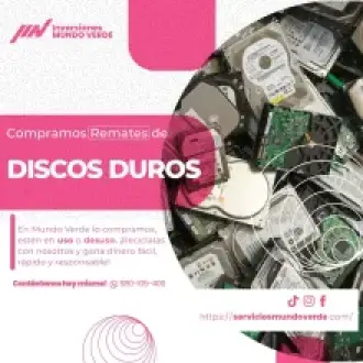 COMPRAMOS DISCOS DUROS 