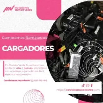 COMPRAMOS CARGADORES