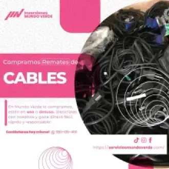 COMPRAMOS CABLES