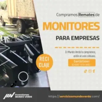 COMPRAMOS MONITORES