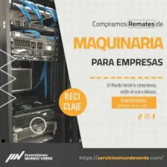 COMPRAMOS MAQUINARIAS