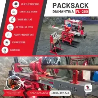 PACKSACK DIAMANTINA FL-200 EQUIPO PARA MINERIA 