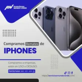 COMPRAMOS IPHONE