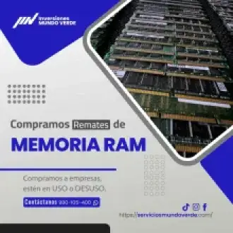 COMPRAMOS MEMORIAS RAM 