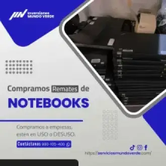COMPRAMOS NOTEBOOKS