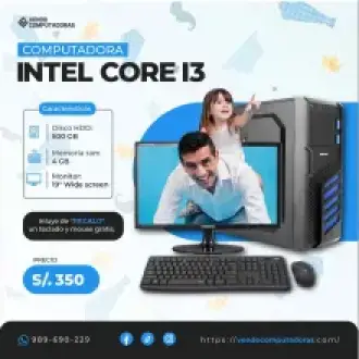 Llévate una Core i5 con obsequios y garantía real