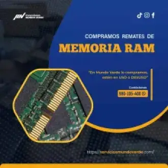 COMPRAMOS MEMORIAS RAM 