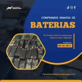 COMPRAMOS BATERIAS