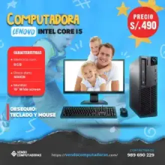  Sorprende a papá con esta super PC Lenovo Core i5 