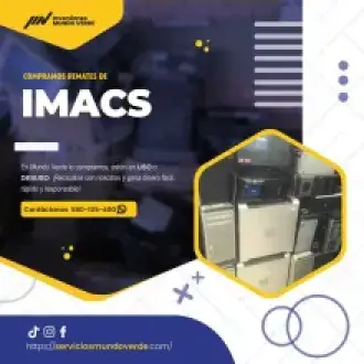 Tu imac usada tiene valor llámanos 