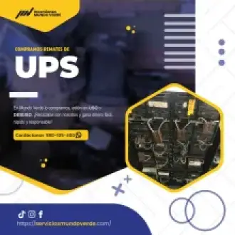 COMPRAMOS UPS 