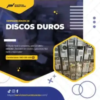 TIENES DISCOS DUROS LO COMPRAMOS 