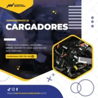 TIENES CARGADORES LO COMPRAMOS 