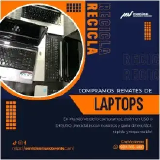  Tienes laptops en desuso Nosotros las compramos 