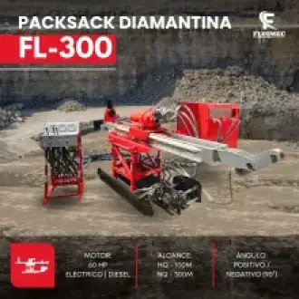 PACKSACK DIAMANTINA FL300 TRABAJOS EN SOCAVON 
