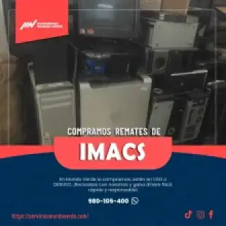 Compramos tus iMacs en desuso rápido y sin complicaciones 