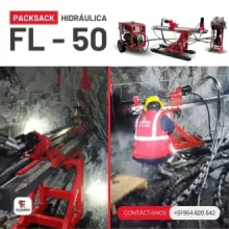 PACKSACK HIDRÁULICA FL50 trabajos en superficie 