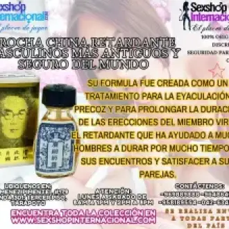 BROCHA CHINA RETARDANTE MASCULINO MAS ANTIGUO Y SEGURO DEL MUNDO