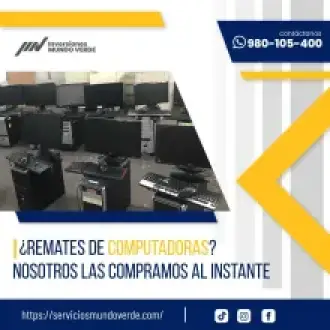  Compramos computadoras en desuso Fácil rápido y seguro 