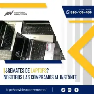 Compramos laptops en desuso Fácil rápido y seguro 