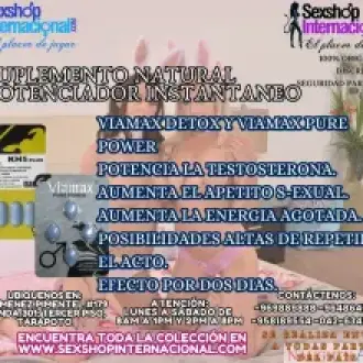 SUPLEMENTO NATURAL POTENCIADOR INSTANTANEO PARA TU MOMENTO EN PAREJA